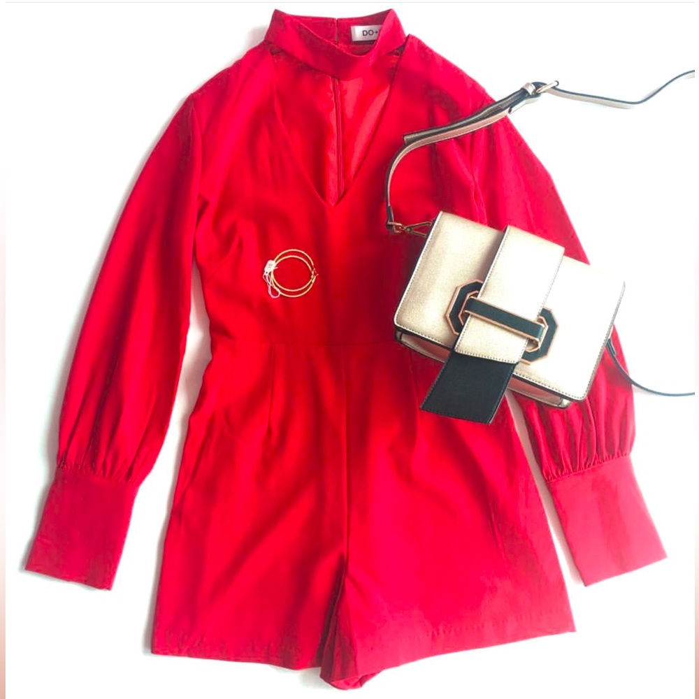 Gorgeous red romper! Excellent condition, worn twice!